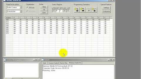 Demo of MPLAB Starter Kit for Serial Memory Products