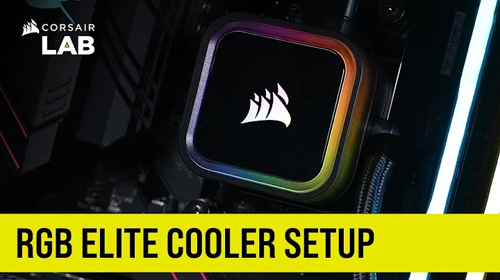 How to Install CORSAIR iCUE RGB ELITE Liquid CPU Cooler - DayDayNews