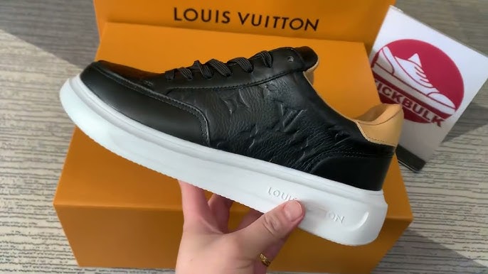 Beverly hills leather low trainers Louis Vuitton Black size 5.5 UK