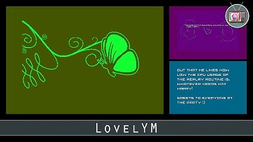 LovelYM by KÜA Software Productions & SMFX, 2018 | Atari ST Demo