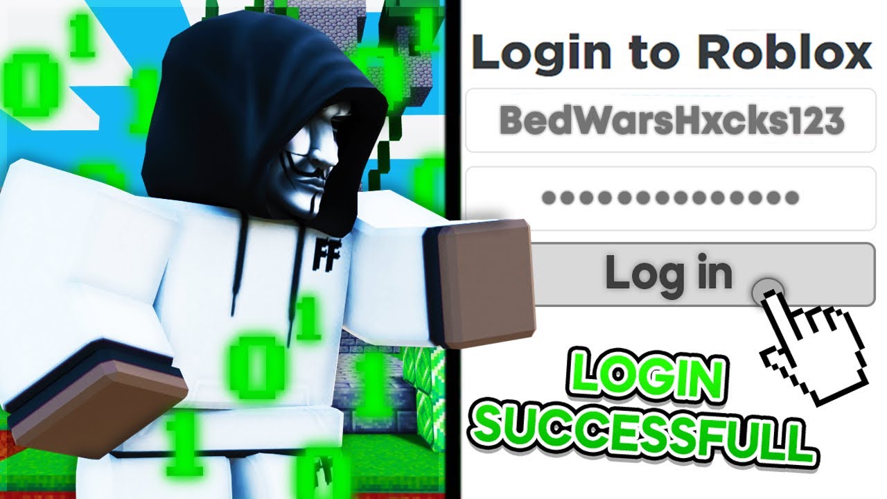 I Hacked Into The Biggest Hackers Account.. (Roblox Bedwars) 