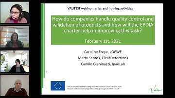 VALITEST web. ser. 1:  How do companies handle quality control and validation of products?