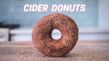 APPLE CIDER DONUTS RECIPE | The Best Cider Donut I