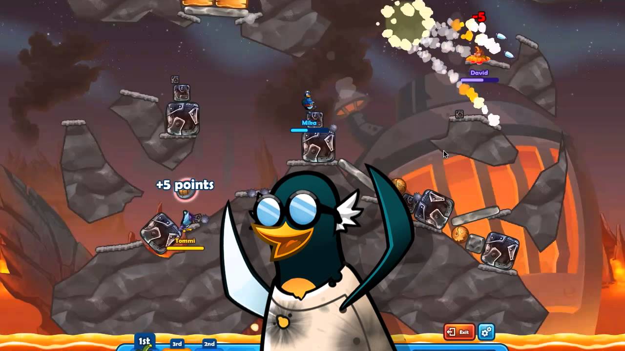 Crazy Penguin Wars