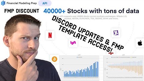 FMP Valuation Template Access - Financial Modeling Prep Discount - Discord Updates