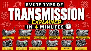EVERY TYPE OF TRANSMISSION EXPLAINED IN 4 MINUTES!