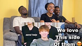 Twinkles react to bts being a mess on vlive| First time Reaction