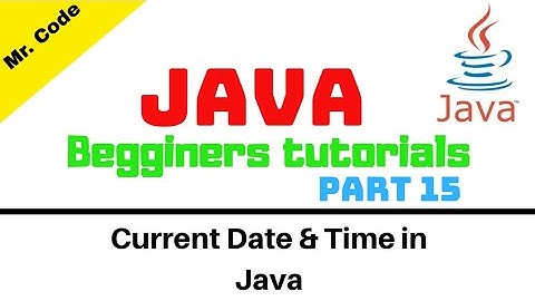 Java Date & Time using NetBeans IDE | Java Begginers Tutorials Part 15