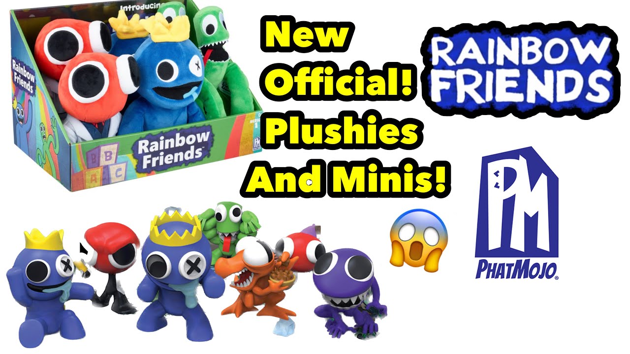 The BIGGEST Rainbow Friends Chapter 2 MYSTERY BOX! NEW Plushies &  Minifigures 