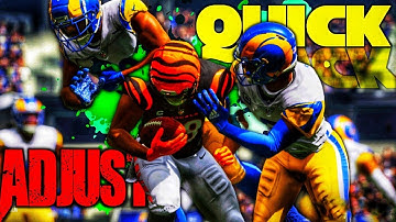 How To Quick Adjust In Madden 23| Madden 23 Defensive Tips|