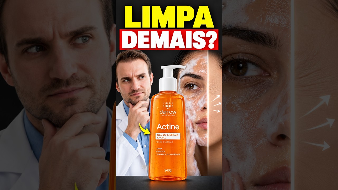 Actine para pele oleosa: o detalhe que muita gente esquece