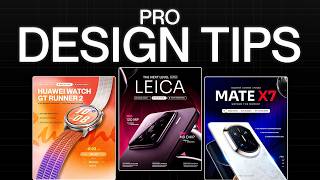 PRO DESIGN TIPS: Leica, Huawei Watch & Mate X7 Photoshop Tutorial