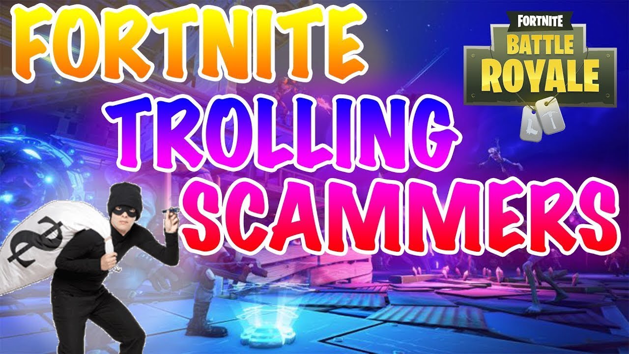 Fortnite Messing With Scammers!!! Must Watch Really Funny!!!