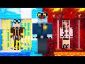 LA PRIGIONE BUONI contro CATTIVI! GUARDIE E LADRI SU MINECRAFT!!