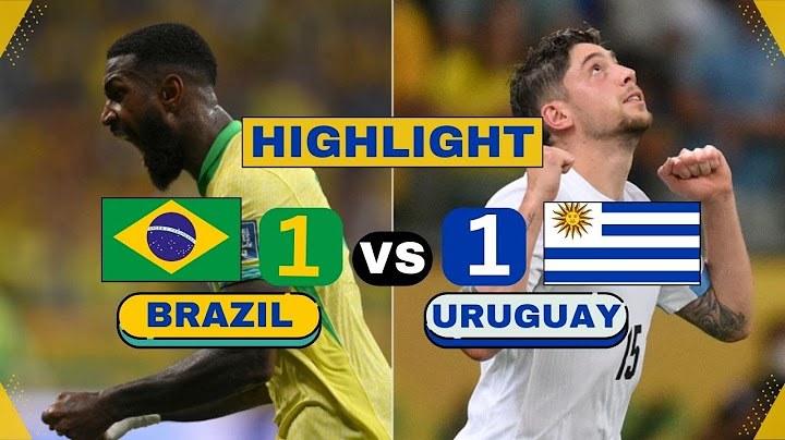 BRAZIL VS URUGUAY(1-1) || MATCH HIGHLIGHTS || WORLD CUP QUALIFIERS 2026