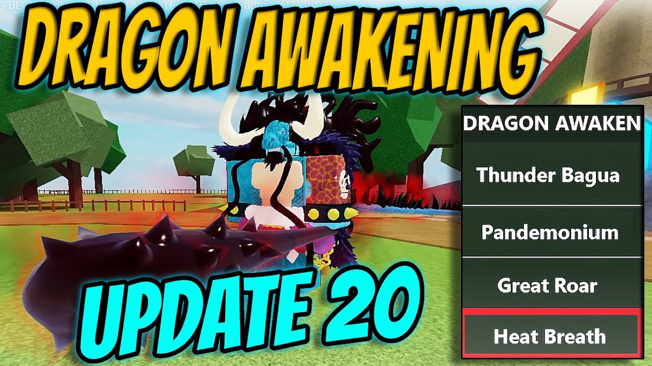 ⭐ Blox Fruits Update 20 Dragon Rework + Awakening Sneak ?!? 