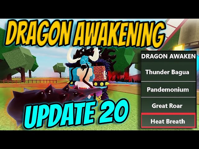 I AWAKENED THE DRAGON FRUIT FOR UPDATE 20! Roblox Blox Fruits