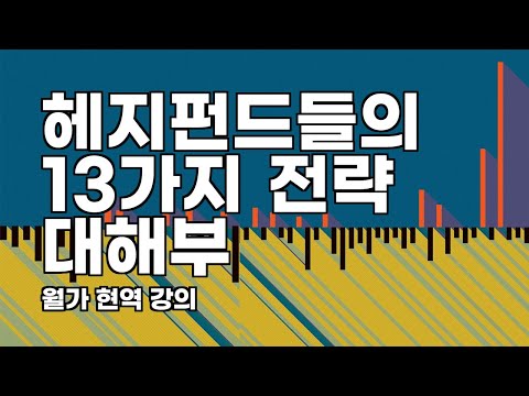 월가 현역 강의 기본편 I: 금융 시장의 참여자들 3편 헤지펀드