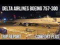 [TRIP REPORT] Delta Airlines Boeing 757-300 (COMFORT PLUS) Tampa (TPA) - Detroit (DTW)