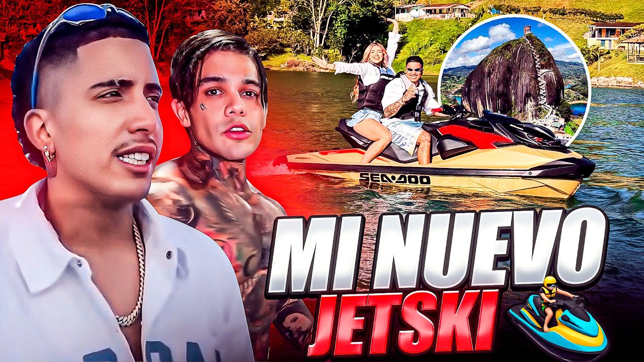 PROBANDO MI NUEVO JET SKI en GUATAPÉ 😱 