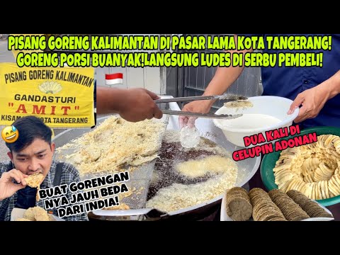 UNTUNG GAK SE BAR-BAR KAYA DI INDIA!3TH GAK PERNAH MAKAN PISANG GORENG!SEKALI MAKAN BIKIN NAGIH!