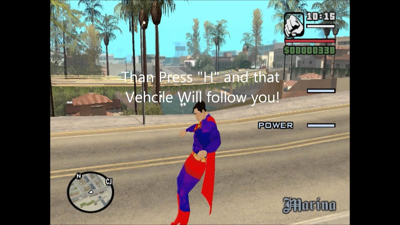 GTA San Andreas Superman MOD Instructions YouTube