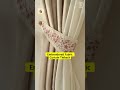 ✨ Curtain Tiebacks That Elevate Your Interiors! You’ll Love These Ideas! 😍 #interiordesign