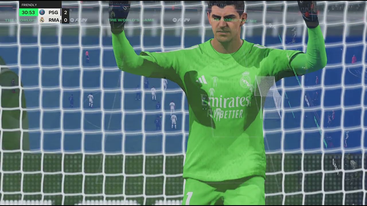 گیم پلی fc24 نیمار و مسی تو پی اس جی💫✨