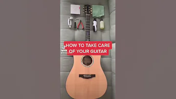 How to take care of your guitar #Shorts