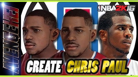 NBA 2K16 - How to create Chris Paul