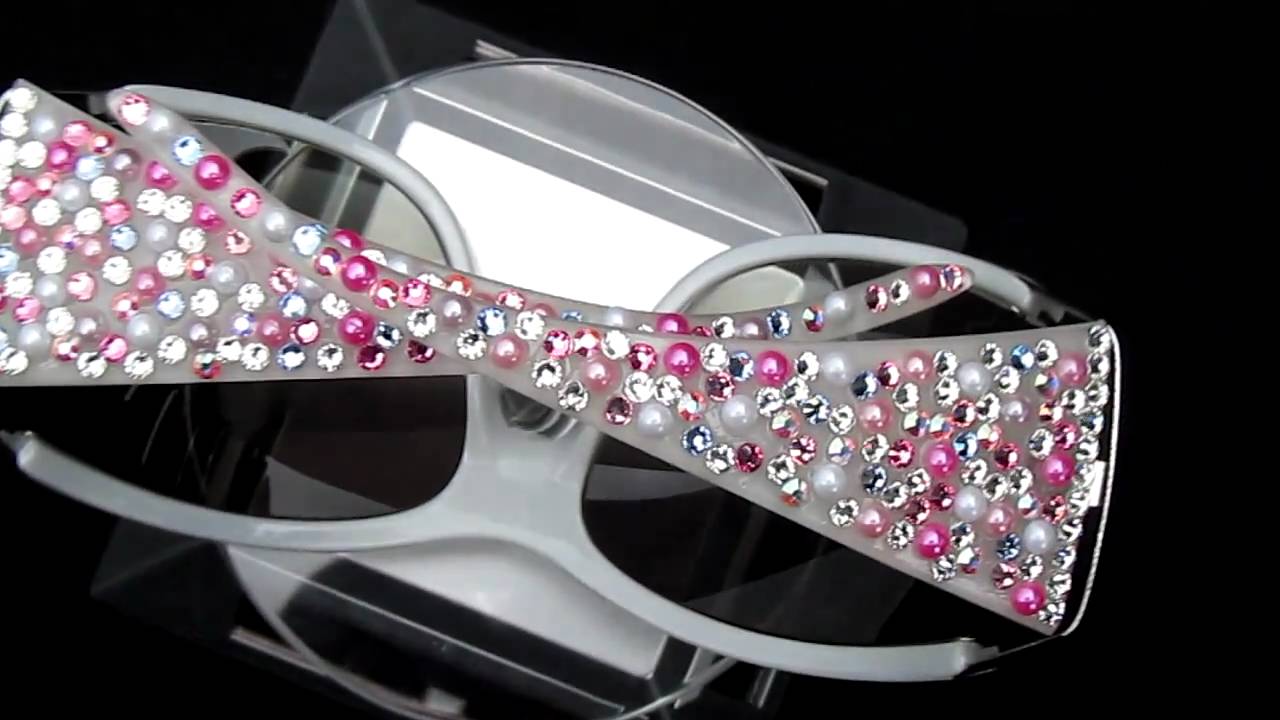 blinged out glasses