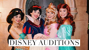 How do you get a Disney audition?