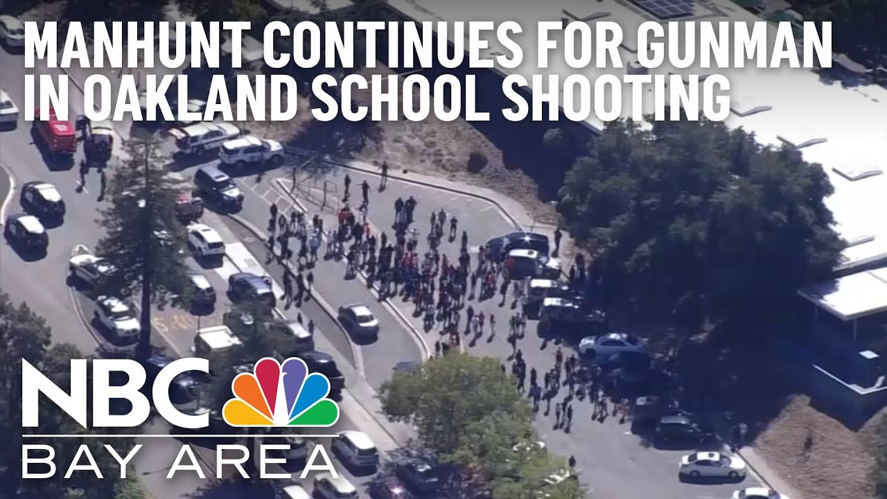 Download Manhunt Continues for Suspect in Oakland School Shooting That Injured 6