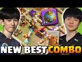 Ryuta spiky ball yak combo deletes navi base clash of clans