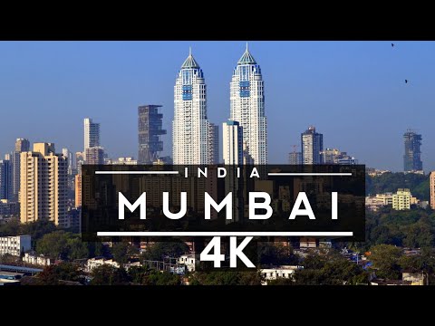 Mumbai , Maharashtra ,  India  🇮🇳 4K by drone Travel