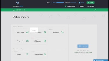 EN: Data mining process in Marketing Miner
