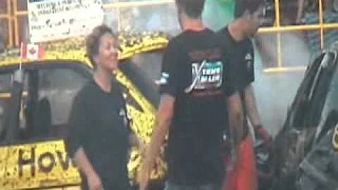 Lisa MacKinnon wins 1st Heat of the VKH Demo Derby