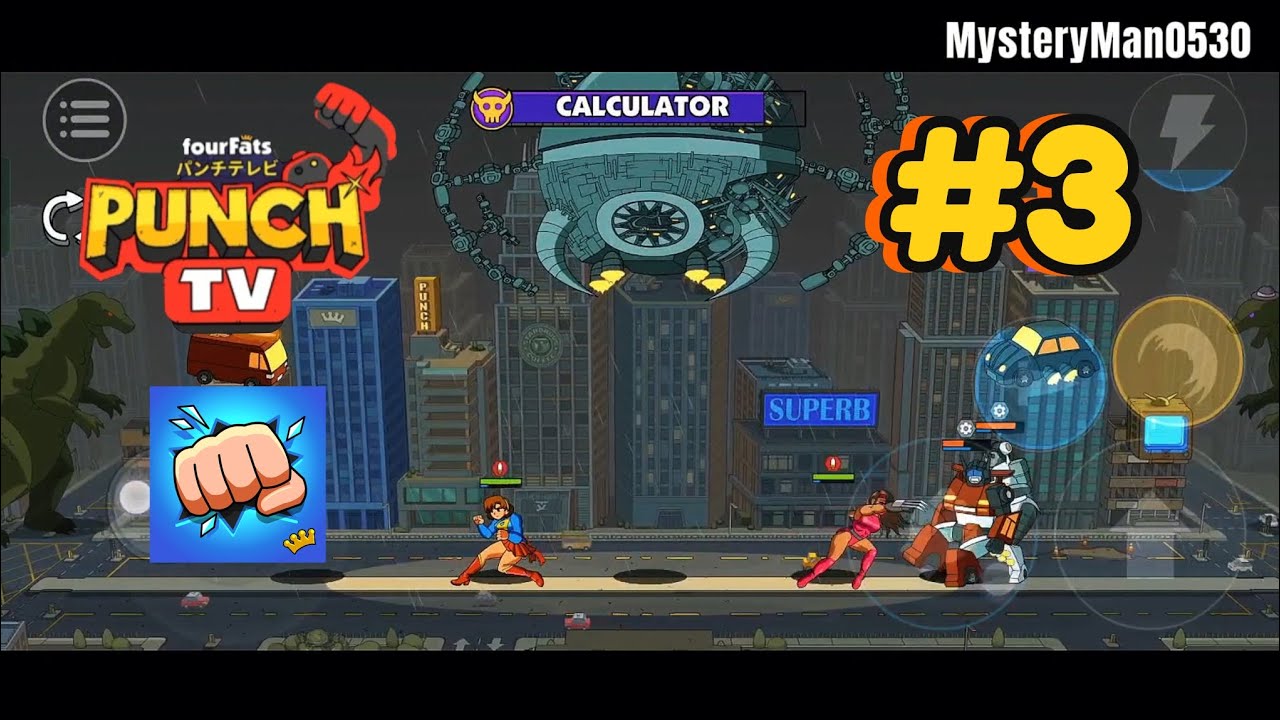 Punch TV: Ultimate Fight Show  – Story Mode Part 3: Exploring New Levels and Characters! 🎮🕹️