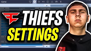 Faze Thiefs Fortnite Settings and Keybinds (Fortnite Pro Player)