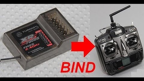 TURNIGY 6XS TX BIND XR7000S RX / XR7000