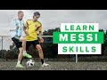 LEARN FIVE MESSI FOOTBALL SKILLS part 2 | How to play like Lionel Messi