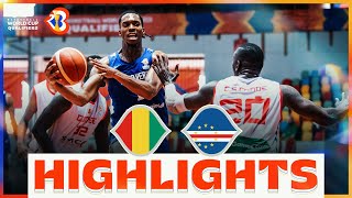 🇬🇳 GUI - 🇨🇻 CPV | Basketball Highlights