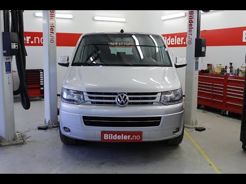 VW Transporter / Caravelle: Hvordan bytte styreservopumpe 2.5TDI - AXD/BNZ motor (T5)