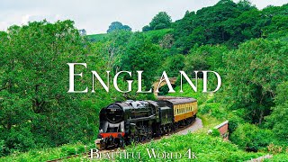 ENGLAND 4K • Discovering Historic Landmarks and Picturesque Countryside Part 2 • Relaxing Music