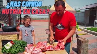 Carne de nutria al horno | Cómo cortar y cocinar nutria 🥬🥩