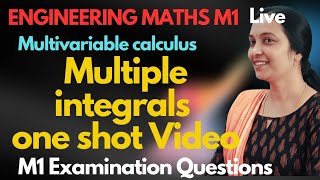 Multiple integrals one shot Video | How to do double integrals problems in seconds | #M1R25Multiple