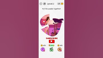 #Shorts Brain Dom Game Challenge 2022 | level 2 | Put the puzzle together