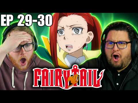 We REACT to FAIRY TAIL Episodes 29-30 for the first time!!!