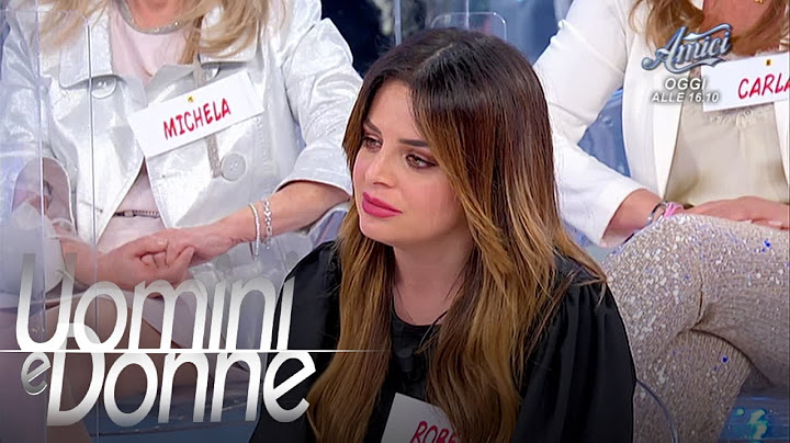 Uomini e Donne, Trono Over - Roberta e l'interesse per Andrea