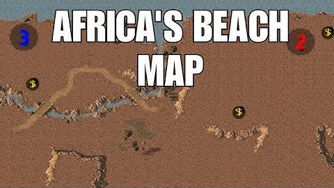 Rusted Warfare mod map Africa